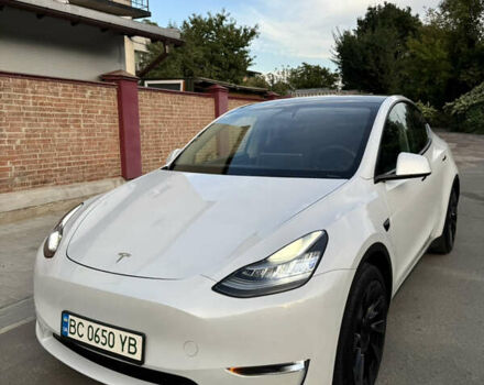 Тесла Model Y 2020 в Львове на Automoto.ua Белый Тесла Model Y, объемом двигателя 0 л и пробегом 30 тыс. км за 29000 $, фото 1 на Automoto.ua