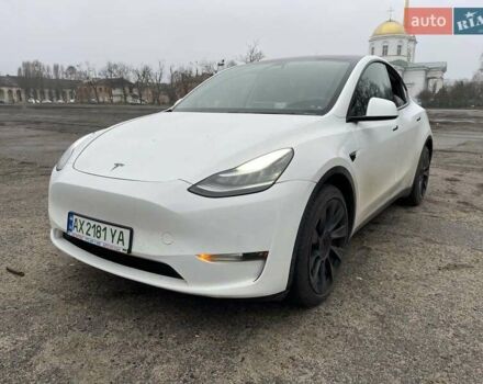 Білий Тесла Model Y, об'ємом двигуна 0 л та пробігом 127 тис. км за 22999 $, фото 1 на Automoto.ua