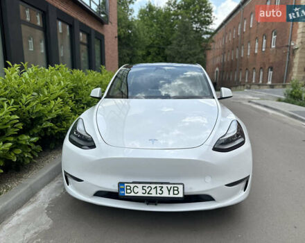 Тесла Model Y 2020 в Львове на Automoto.ua Белый Тесла Model Y, объемом двигателя 0 л и пробегом 63 тыс. км за 23500 $, фото 30 на Automoto.ua