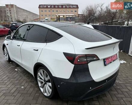 Белый Тесла Model Y, объемом двигателя 0 л и пробегом 142 тыс. км за 18800 $, фото 1 на Automoto.ua