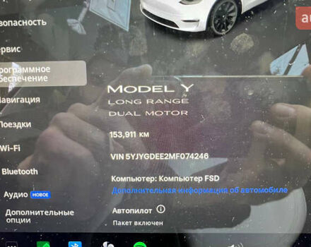 Тесла Model Y 2020 в Житомире на Automoto.ua Белый Тесла Model Y, объемом двигателя 0 л и пробегом 150 тыс. км за 22000 $, фото 6 на Automoto.ua