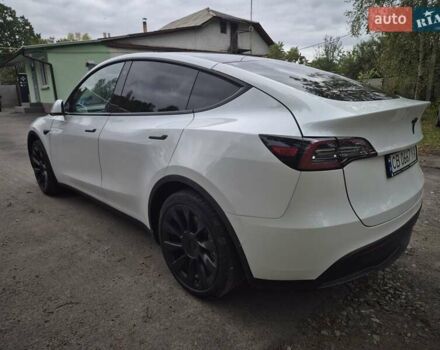 Белый Тесла Model Y, объемом двигателя 0 л и пробегом 104 тыс. км за 23500 $, фото 4 на Automoto.ua