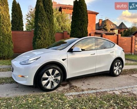 Белый Тесла Model Y, объемом двигателя 0 л и пробегом 110 тыс. км за 21700 $, фото 2 на Automoto.ua