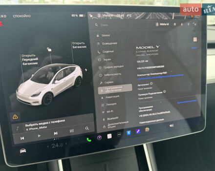 Белый Тесла Model Y, объемом двигателя 0 л и пробегом 120 тыс. км за 20500 $, фото 12 на Automoto.ua