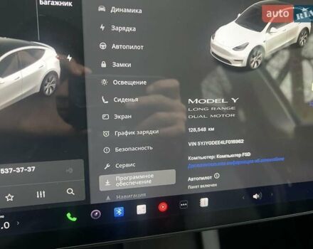 Білий Тесла Model Y, об'ємом двигуна 0 л та пробігом 128 тис. км за 19800 $, фото 5 на Automoto.ua