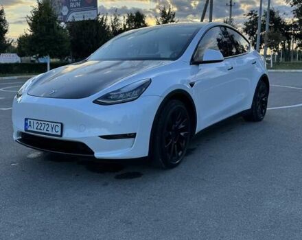 Белый Тесла Model Y, объемом двигателя 0 л и пробегом 123 тыс. км за 20500 $, фото 5 на Automoto.ua