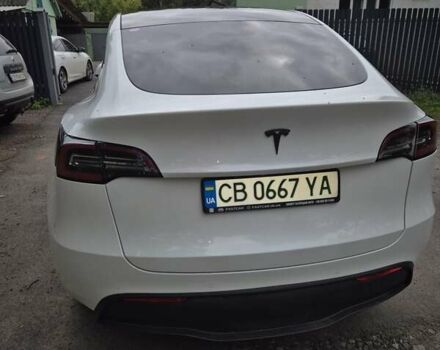 Белый Тесла Model Y, объемом двигателя 0 л и пробегом 104 тыс. км за 23500 $, фото 2 на Automoto.ua