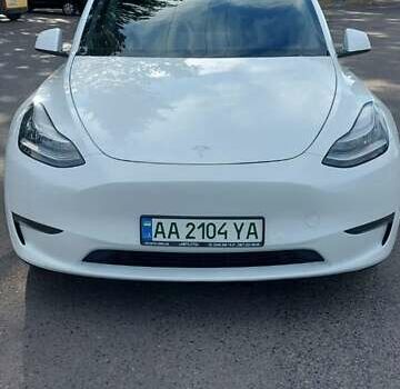 Білий Тесла Model Y, об'ємом двигуна 0 л та пробігом 34 тис. км за 31500 $, фото 1 на Automoto.ua