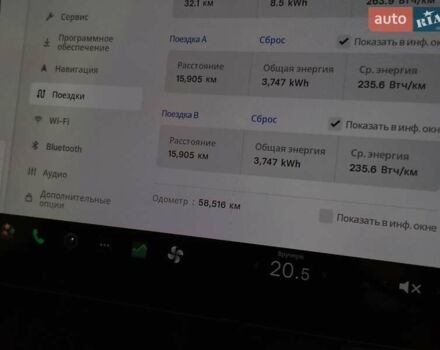 Білий Тесла Model Y, об'ємом двигуна 0 л та пробігом 58 тис. км за 26989 $, фото 23 на Automoto.ua