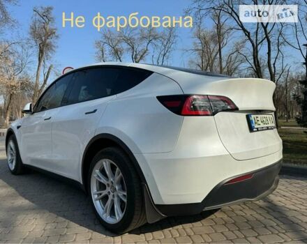 Белый Тесла Model Y, объемом двигателя 0 л и пробегом 56 тыс. км за 40500 $, фото 3 на Automoto.ua