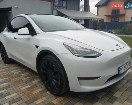 Белый Тесла Model Y, объемом двигателя 0 л и пробегом 195 тыс. км за 26000 $, фото 8 на Automoto.ua