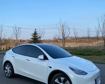 Белый Тесла Model Y, объемом двигателя 0 л и пробегом 70 тыс. км за 26750 $, фото 7 на Automoto.ua