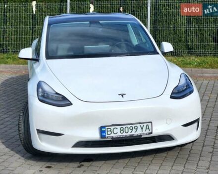 Белый Тесла Model Y, объемом двигателя 0 л и пробегом 98 тыс. км за 22500 $, фото 1 на Automoto.ua