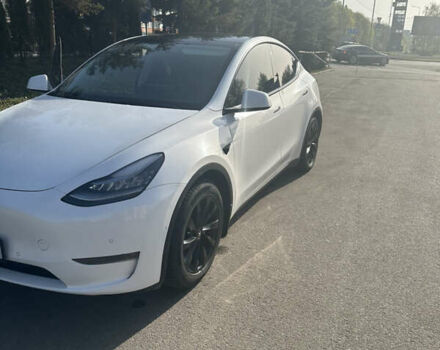 Белый Тесла Model Y, объемом двигателя 0 л и пробегом 46 тыс. км за 25900 $, фото 6 на Automoto.ua