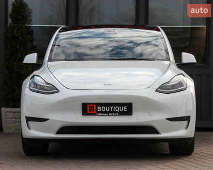 Белый Тесла Model Y, объемом двигателя 0 л и пробегом 59 тыс. км за 23000 $, фото 5 на Automoto.ua