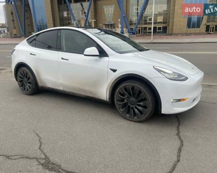 Білий Тесла Model Y, об'ємом двигуна 0 л та пробігом 49 тис. км за 26900 $, фото 9 на Automoto.ua