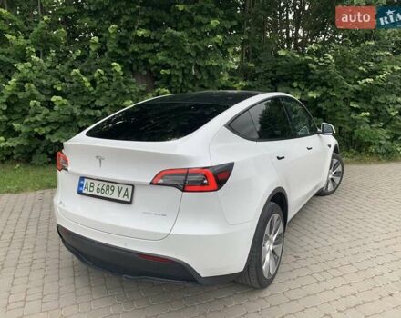 Белый Тесла Model Y, объемом двигателя 0 л и пробегом 40 тыс. км за 28600 $, фото 32 на Automoto.ua