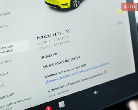 Белый Тесла Model Y, объемом двигателя 0 л и пробегом 30 тыс. км за 27500 $, фото 25 на Automoto.ua