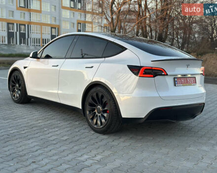 Білий Тесла Model Y, об'ємом двигуна 0 л та пробігом 105 тис. км за 24900 $, фото 8 на Automoto.ua