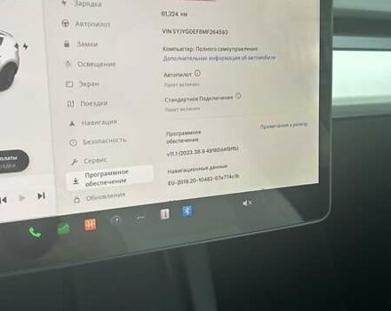 Білий Тесла Model Y, об'ємом двигуна 0 л та пробігом 65 тис. км за 37500 $, фото 30 на Automoto.ua