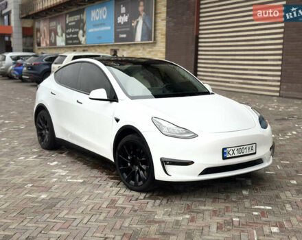 Белый Тесла Model Y, объемом двигателя 0 л и пробегом 86 тыс. км за 26700 $, фото 1 на Automoto.ua