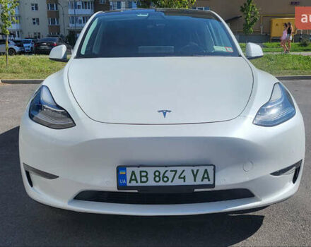 Белый Тесла Model Y, объемом двигателя 0 л и пробегом 74 тыс. км за 23800 $, фото 1 на Automoto.ua