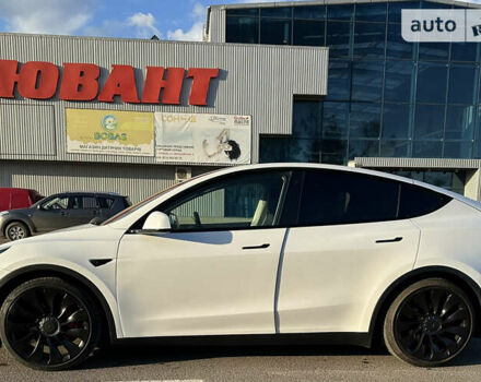 Білий Тесла Model Y, об'ємом двигуна 0 л та пробігом 37 тис. км за 33999 $, фото 2 на Automoto.ua