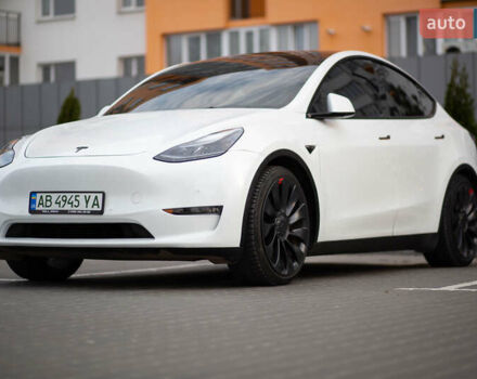 Белый Тесла Model Y, объемом двигателя 0 л и пробегом 55 тыс. км за 33000 $, фото 9 на Automoto.ua