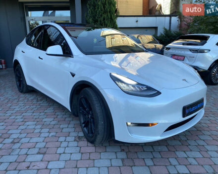 Белый Тесла Model Y, объемом двигателя 0 л и пробегом 39 тыс. км за 27300 $, фото 10 на Automoto.ua