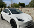 Білий Тесла Model Y, об'ємом двигуна 0 л та пробігом 55 тис. км за 28000 $, фото 1 на Automoto.ua