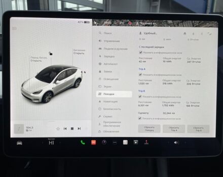 Белый Тесла Model Y, объемом двигателя 0 л и пробегом 32 тыс. км за 39990 $, фото 25 на Automoto.ua