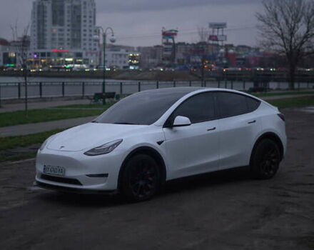 Білий Тесла Model Y, об'ємом двигуна 0 л та пробігом 66 тис. км за 23500 $, фото 29 на Automoto.ua