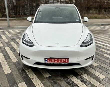 Белый Тесла Model Y, объемом двигателя 0 л и пробегом 79 тыс. км за 24500 $, фото 3 на Automoto.ua