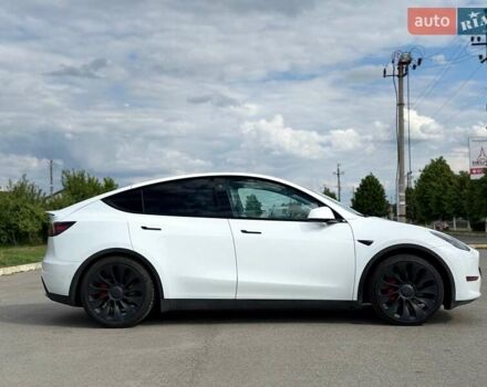 Белый Тесла Model Y, объемом двигателя 0 л и пробегом 91 тыс. км за 25500 $, фото 13 на Automoto.ua