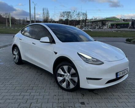 Білий Тесла Model Y, об'ємом двигуна 0 л та пробігом 83 тис. км за 24500 $, фото 1 на Automoto.ua