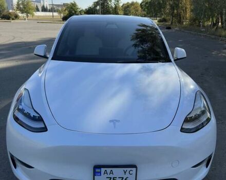 Тесла Model Y 2021 в Киеве на Automoto.ua Белый Тесла Model Y, объемом двигателя 0 л и пробегом 73 тыс. км за 29400 $, фото 2 на Automoto.ua