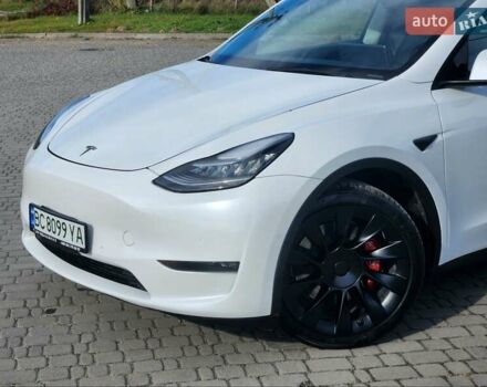 Белый Тесла Model Y, объемом двигателя 0 л и пробегом 98 тыс. км за 22500 $, фото 2 на Automoto.ua