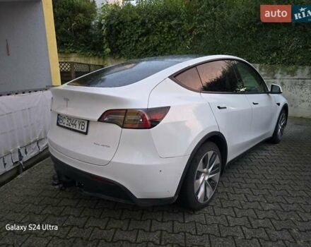 Білий Тесла Model Y, об'ємом двигуна 0 л та пробігом 44 тис. км за 26000 $, фото 1 на Automoto.ua