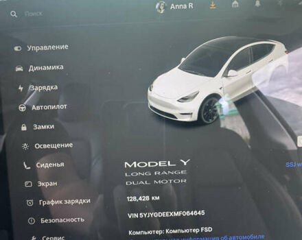 Белый Тесла Model Y, объемом двигателя 0 л и пробегом 128 тыс. км за 24999 $, фото 17 на Automoto.ua
