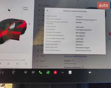 Белый Тесла Model Y, объемом двигателя 0 л и пробегом 91 тыс. км за 26900 $, фото 2 на Automoto.ua