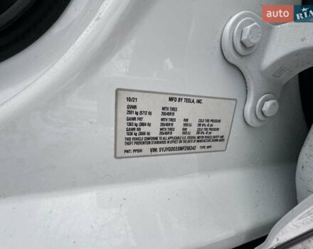 Белый Тесла Model Y, объемом двигателя 0 л и пробегом 60 тыс. км за 29900 $, фото 25 на Automoto.ua