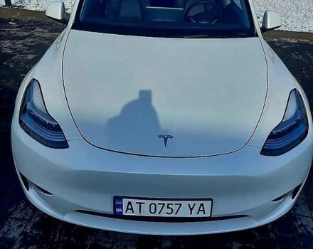 Белый Тесла Model Y, объемом двигателя 0 л и пробегом 14 тыс. км за 29900 $, фото 45 на Automoto.ua