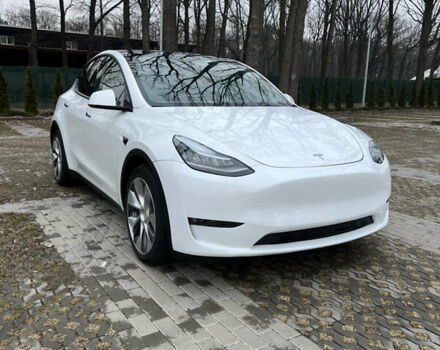 Білий Тесла Model Y, об'ємом двигуна 0 л та пробігом 37 тис. км за 34990 $, фото 2 на Automoto.ua