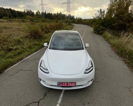 Белый Тесла Model Y, объемом двигателя 0 л и пробегом 87 тыс. км за 25100 $, фото 6 на Automoto.ua