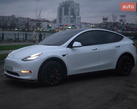 Білий Тесла Model Y, об'ємом двигуна 0 л та пробігом 66 тис. км за 23500 $, фото 15 на Automoto.ua