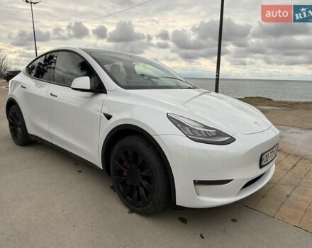 Белый Тесла Model Y, объемом двигателя 0 л и пробегом 58 тыс. км за 23000 $, фото 7 на Automoto.ua