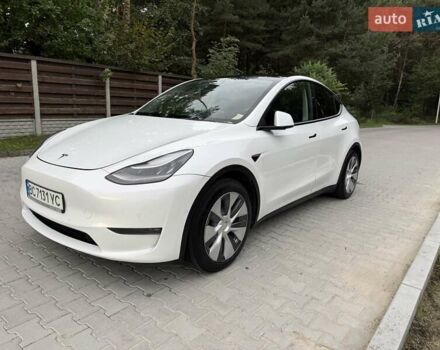 Тесла Model Y 2021 в Львове на Automoto.ua Белый Тесла Model Y, объемом двигателя 0 л и пробегом 102 тыс. км за 24500 $, фото 11 на Automoto.ua