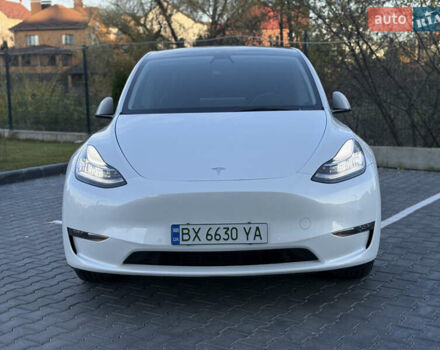Тесла Model Y 2021 в Хмельницком на Automoto.ua Белый Тесла Model Y, объемом двигателя 0 л и пробегом 83 тыс. км за 25499 $, фото 19 на Automoto.ua