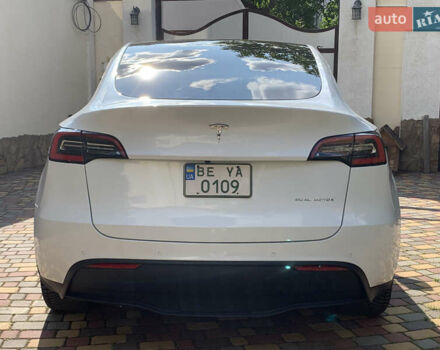 Белый Тесла Model Y, объемом двигателя 0 л и пробегом 52 тыс. км за 21900 $, фото 10 на Automoto.ua