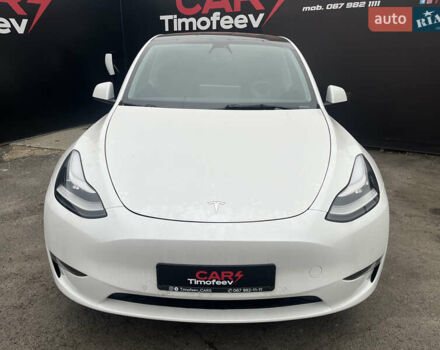 Білий Тесла Model Y, об'ємом двигуна 0 л та пробігом 56 тис. км за 25000 $, фото 10 на Automoto.ua